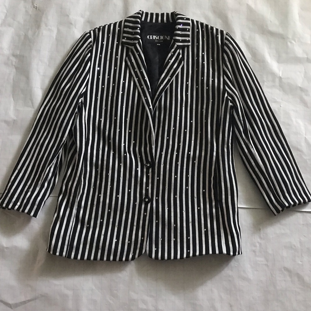 Criscione New York Black & White Jacket